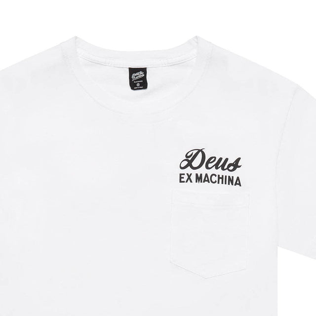 Venice Address Tee - White