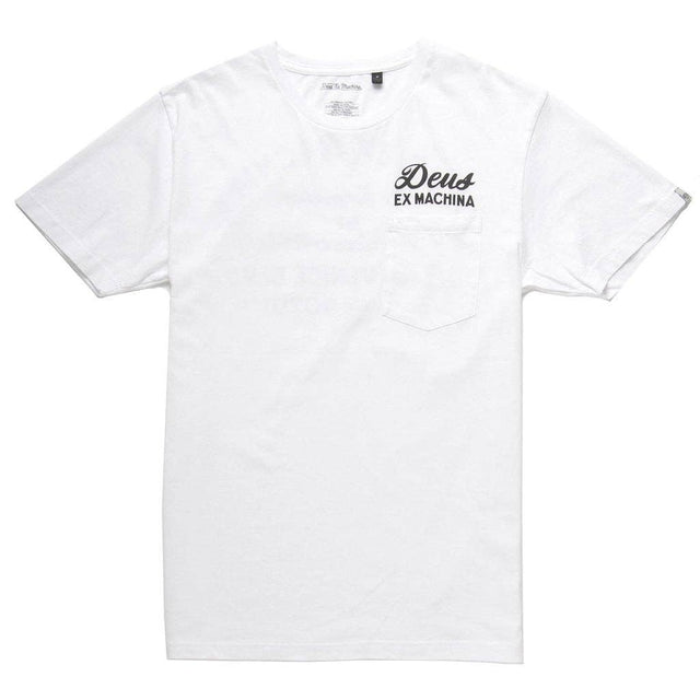 Venice Address Tee - White