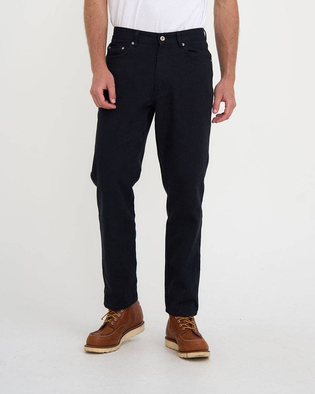 Dixon Canvas Jean - Black