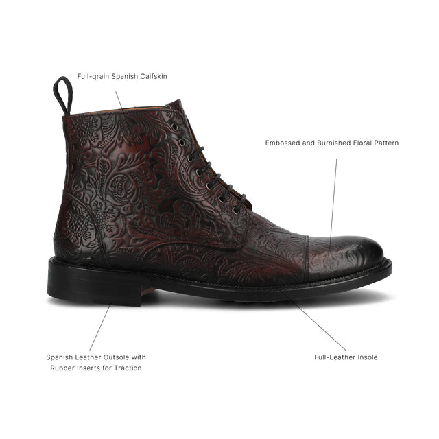 The Rome Boot in Morado Viejo