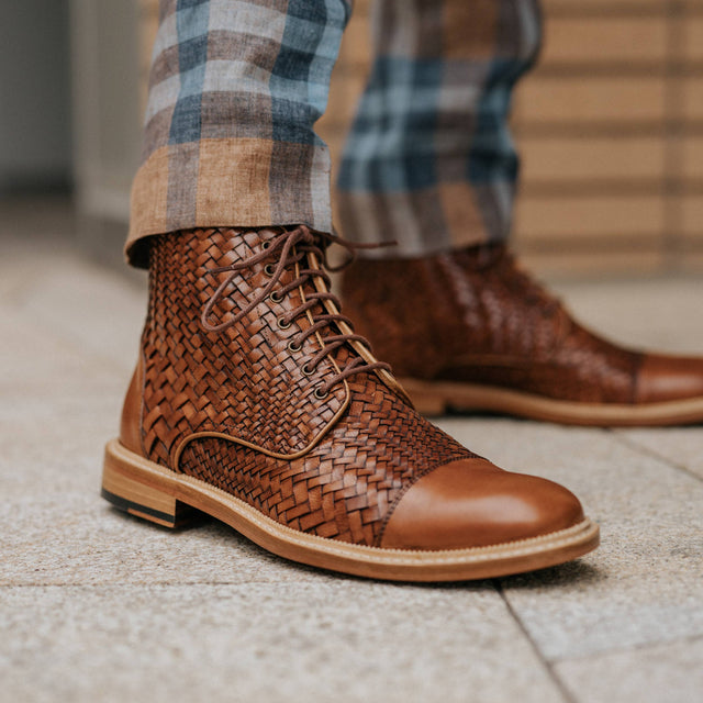 Brown Taft Boots Waterproof The Rome Boot In Brown Taft Men's The