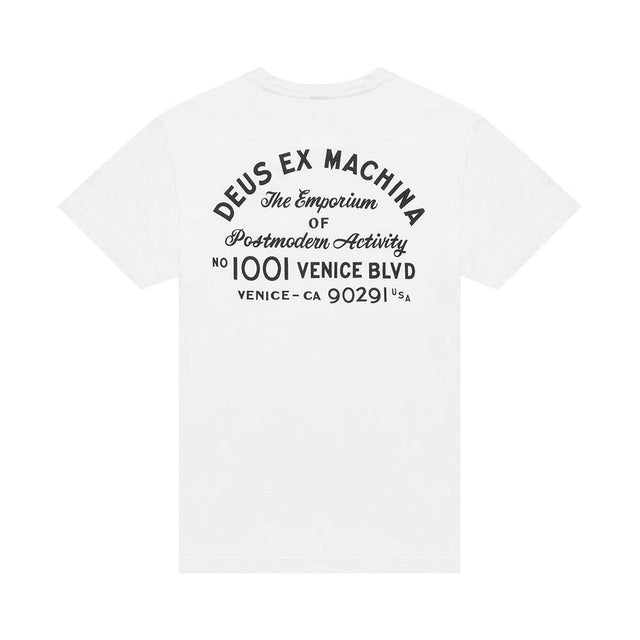 Venice Address Tee - White