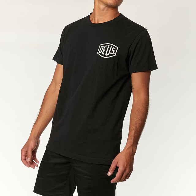 Venice Address Tee - Black