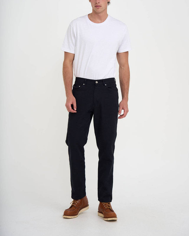 Dixon Canvas Jean - Black