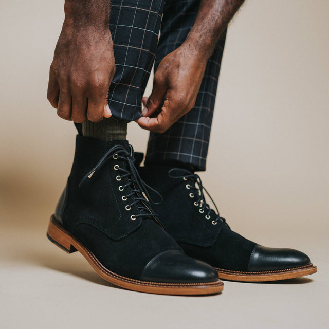 The Troy Boot in Black