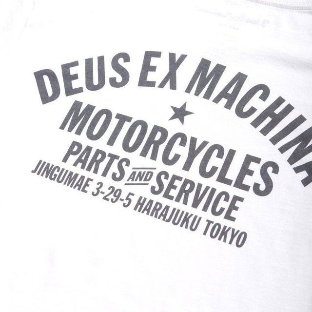 Tokyo Address Tee - White