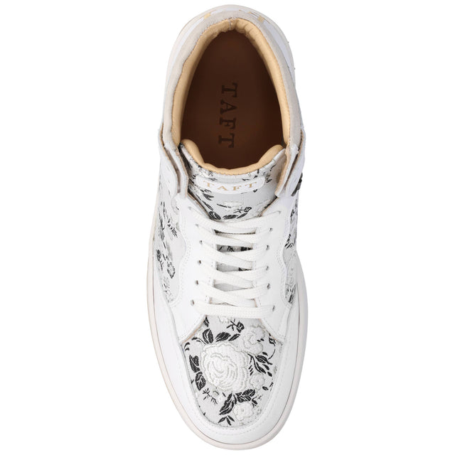 The Rapido High-top Sneaker in Eden Blanc