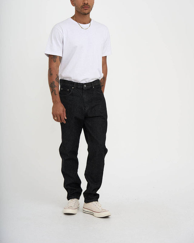 Dixon Tapered Jean - Washed Black