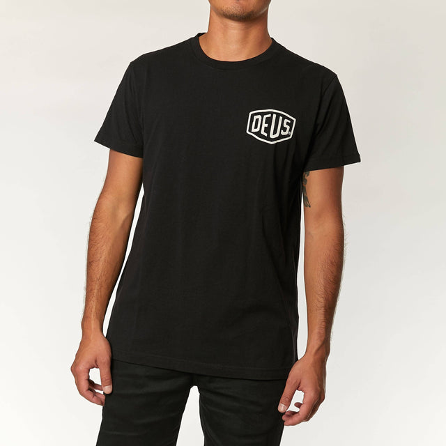 Venice Address Tee - Black