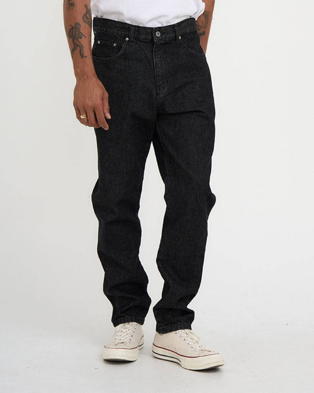 Dixon Tapered Jean - Washed Black