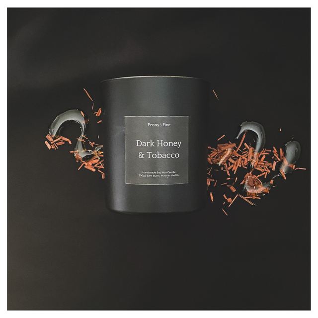 Dark Honey & Tobacco Candle