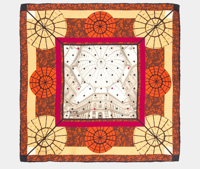 Silk Pocket Square - Umberto Gallery Limited Edition